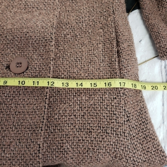 Vtg 40s Tweed Wool Fit & Flare Coat Young Craft from Kings Johnson City, TN Sm - Picture 14 of 17